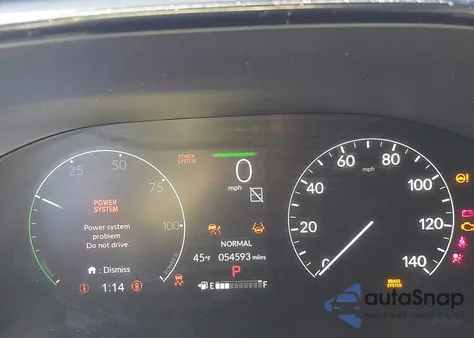 2023 Honda Cr-V Hybrid Sport из США, поврежденный, VIN 7FARS6H50PE032872